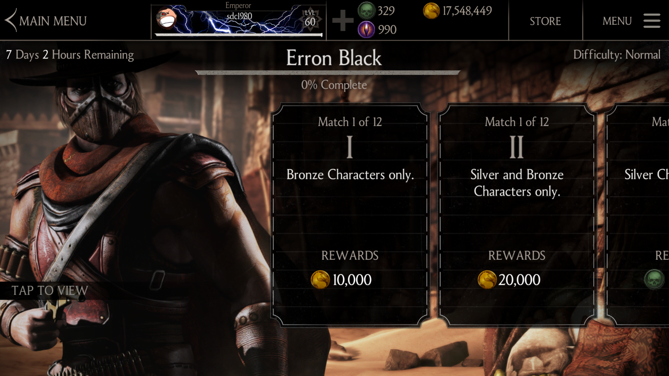 Erron Black Challenge