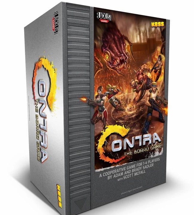 Contra: The Board Game box art