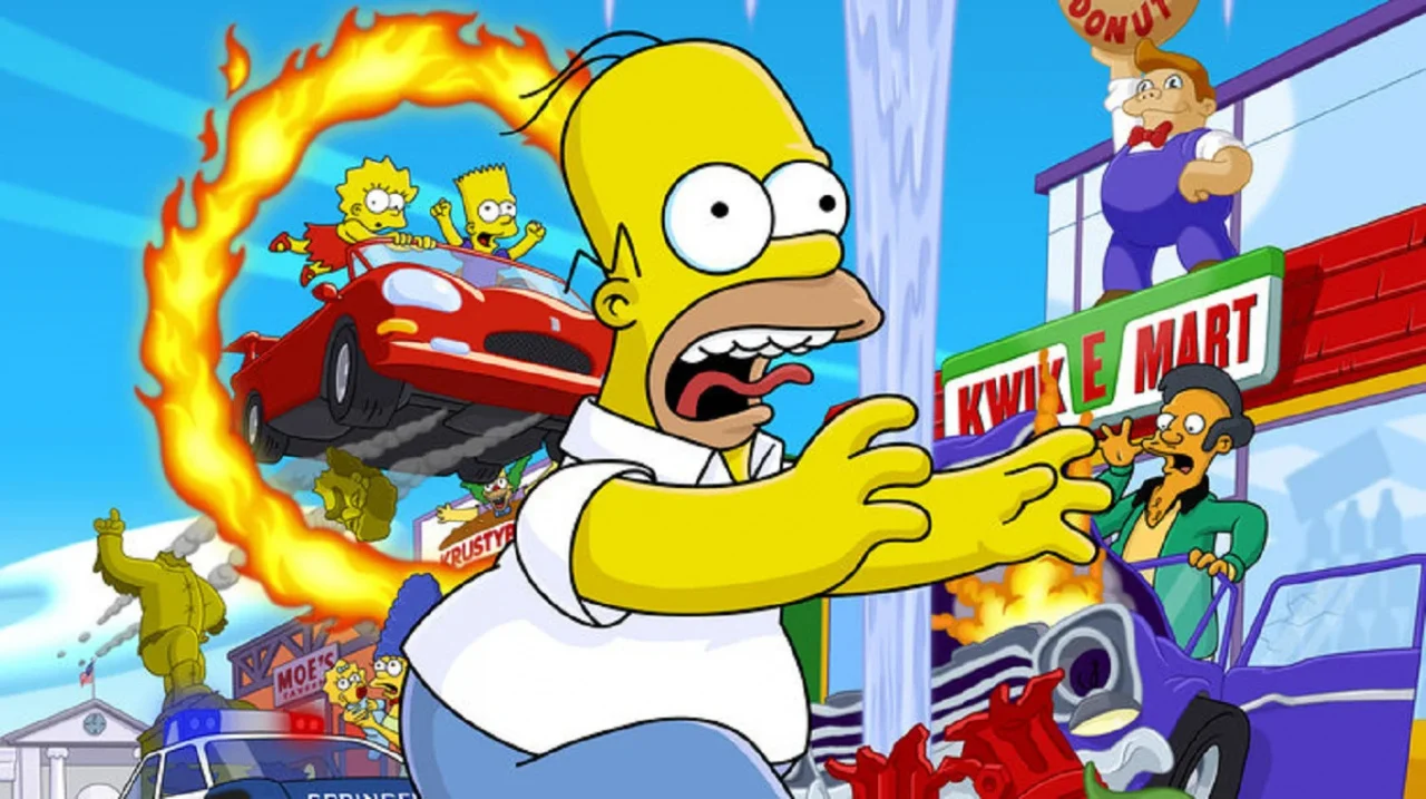 simpsons hit and run