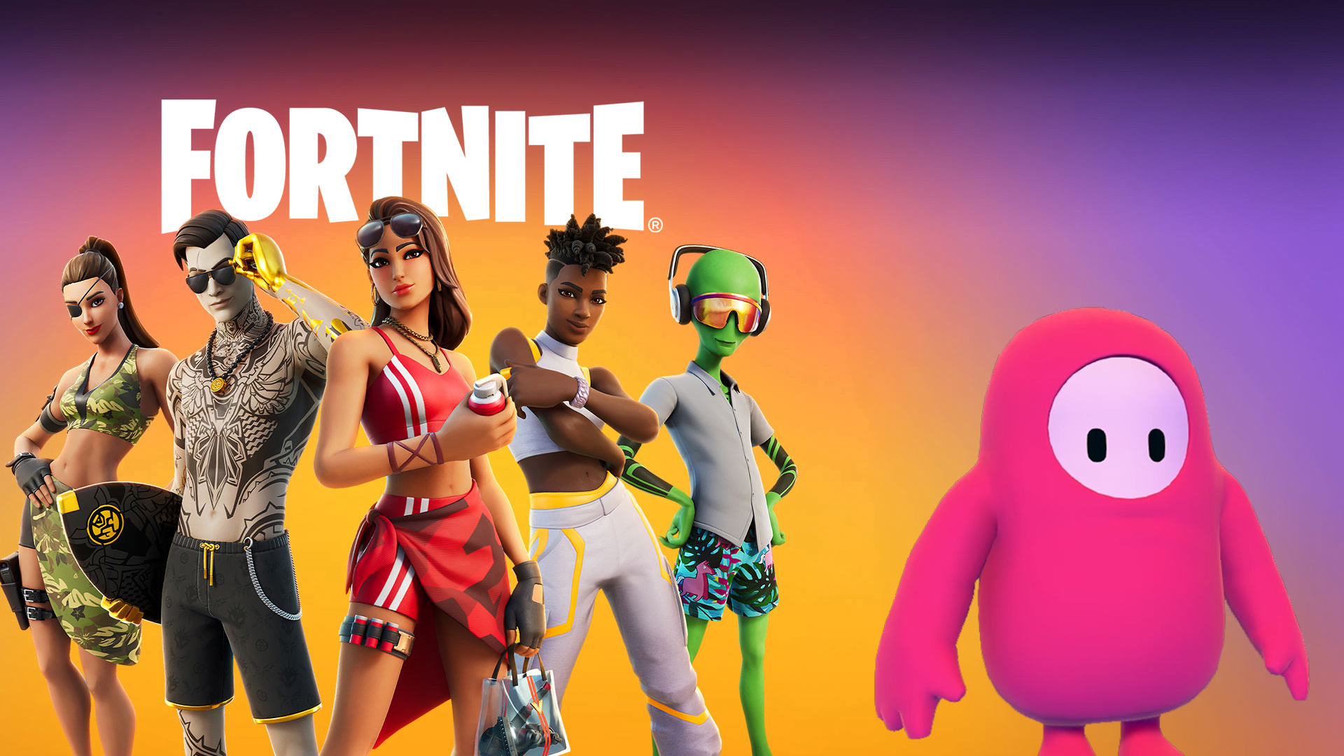 fall guys fortnite