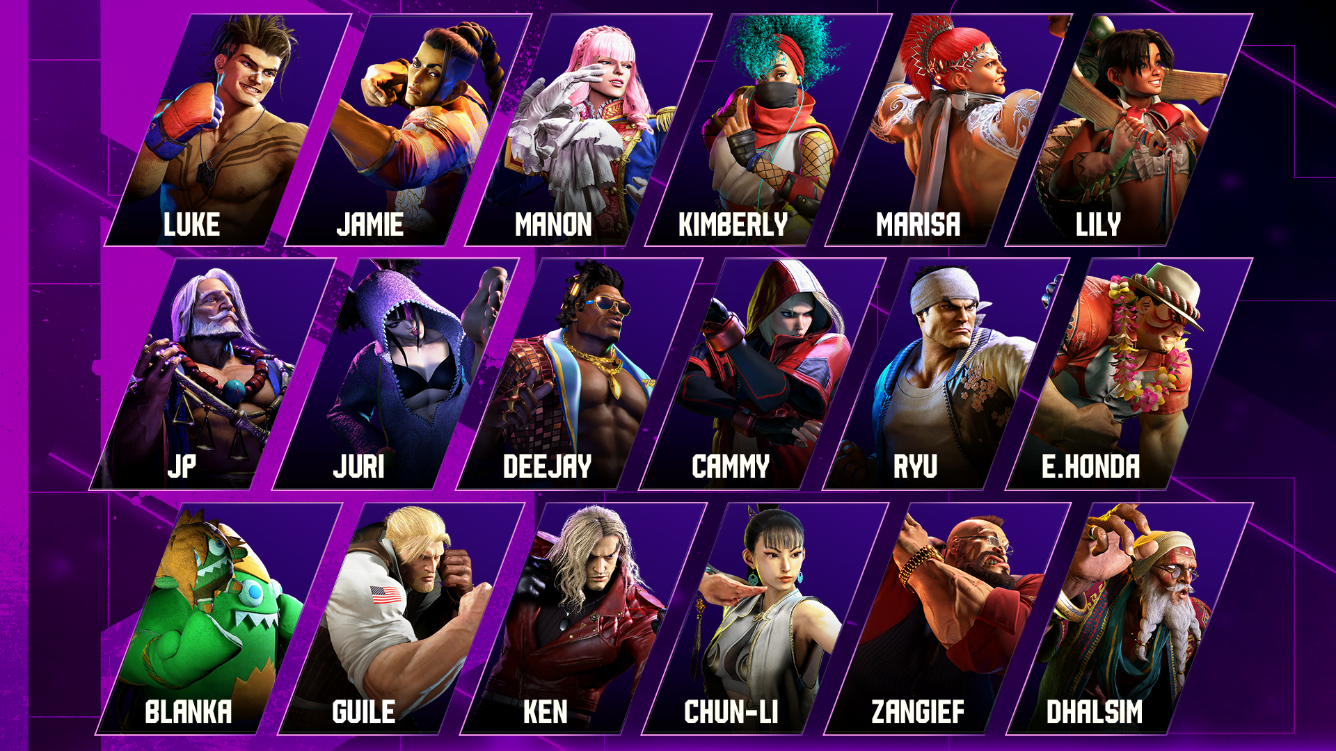 SF6_-_Outfit_3_Characters