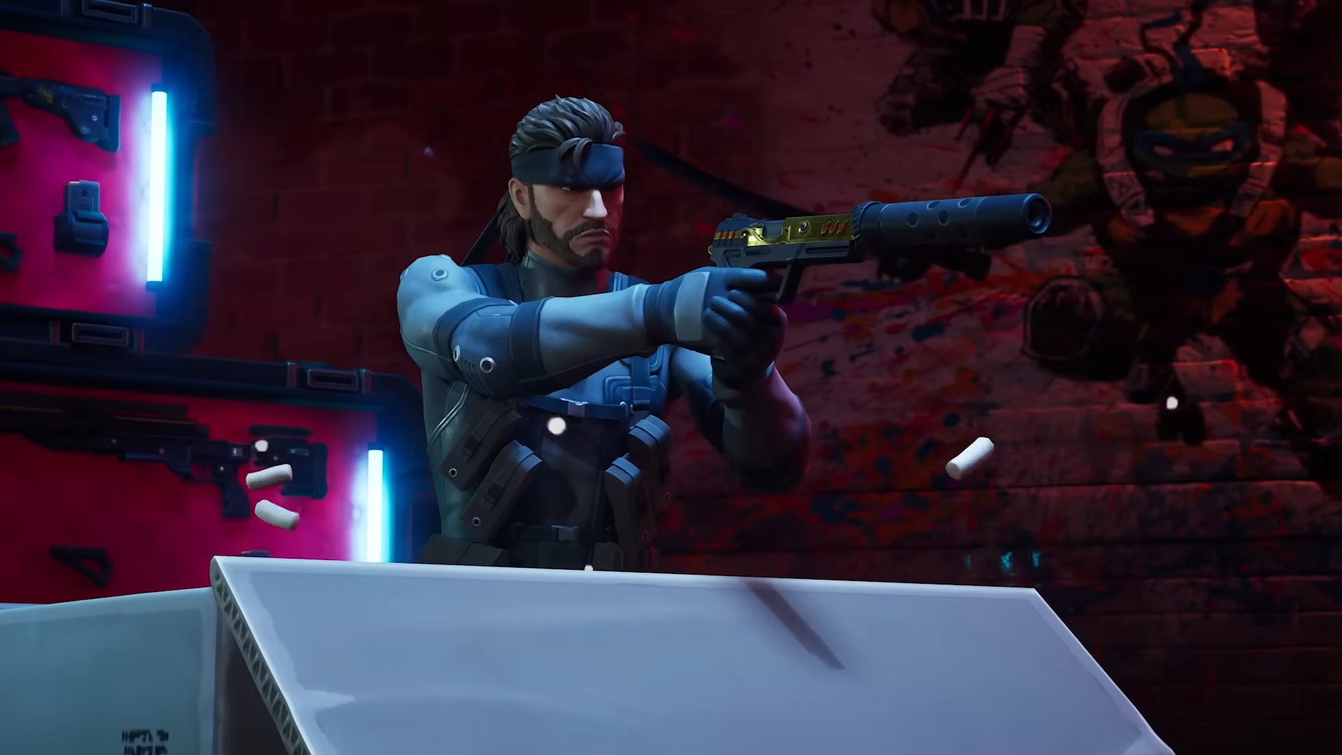 solid snake tmnt tease