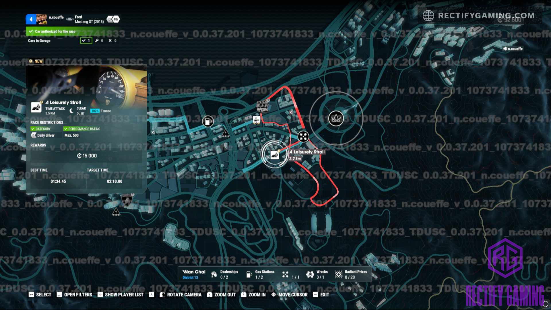 test drive solar crown map