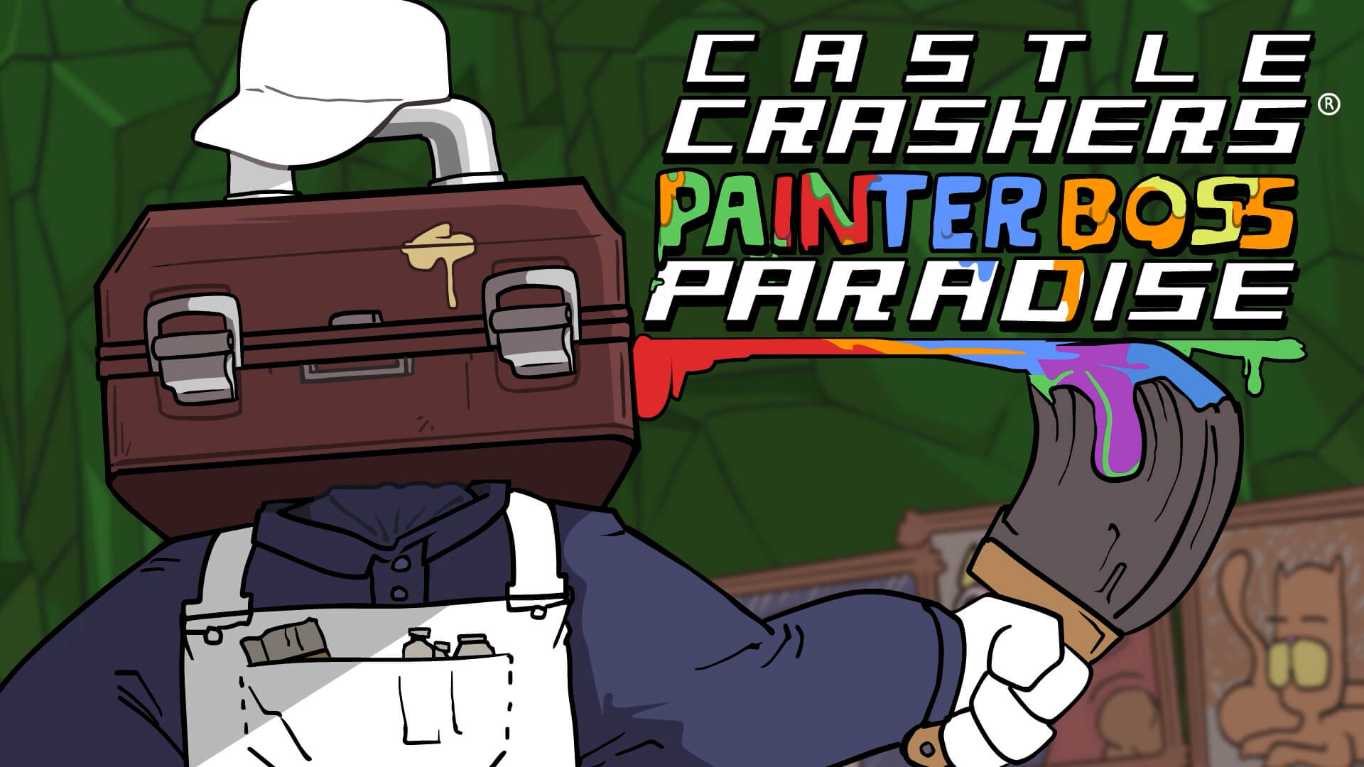 castle crashers painter boss paradise