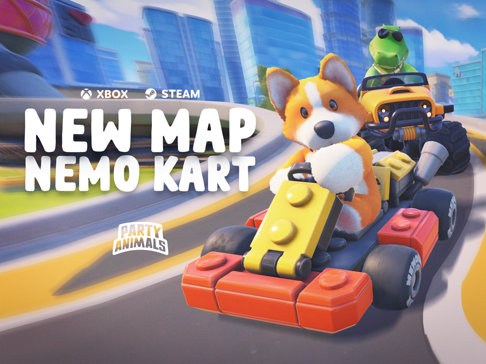 nemo kart in party animals