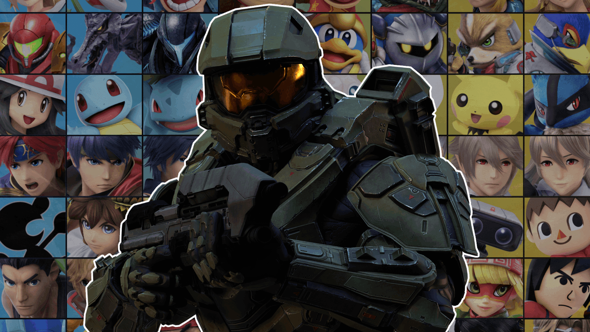 master chief smash bros