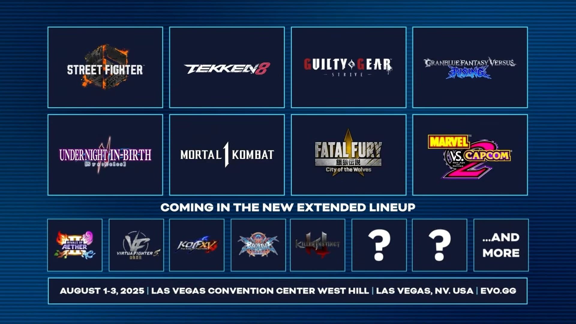 EVO-2025-Lineup-Ann_01-14-25 EVO 2025 lineup