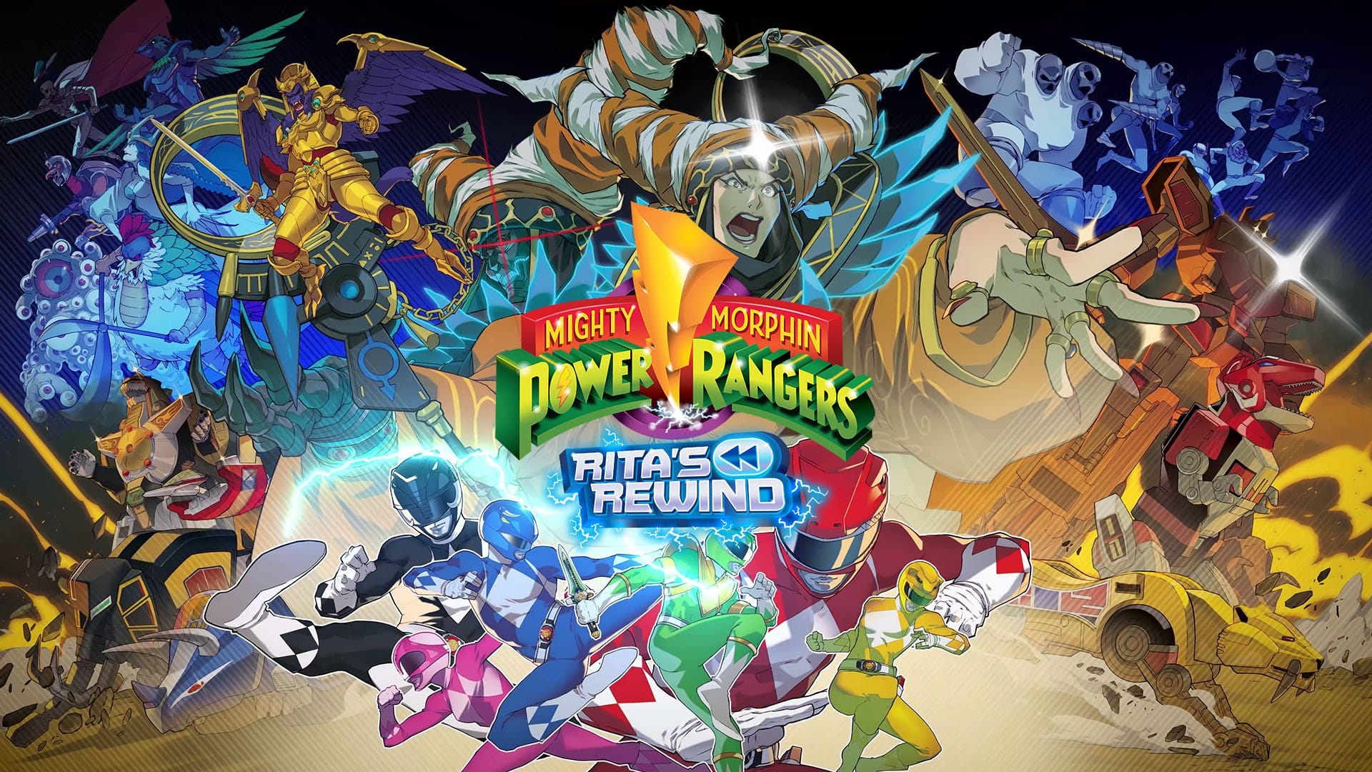 Mighty Morphin Power Rangers: Rita's Rewind physical