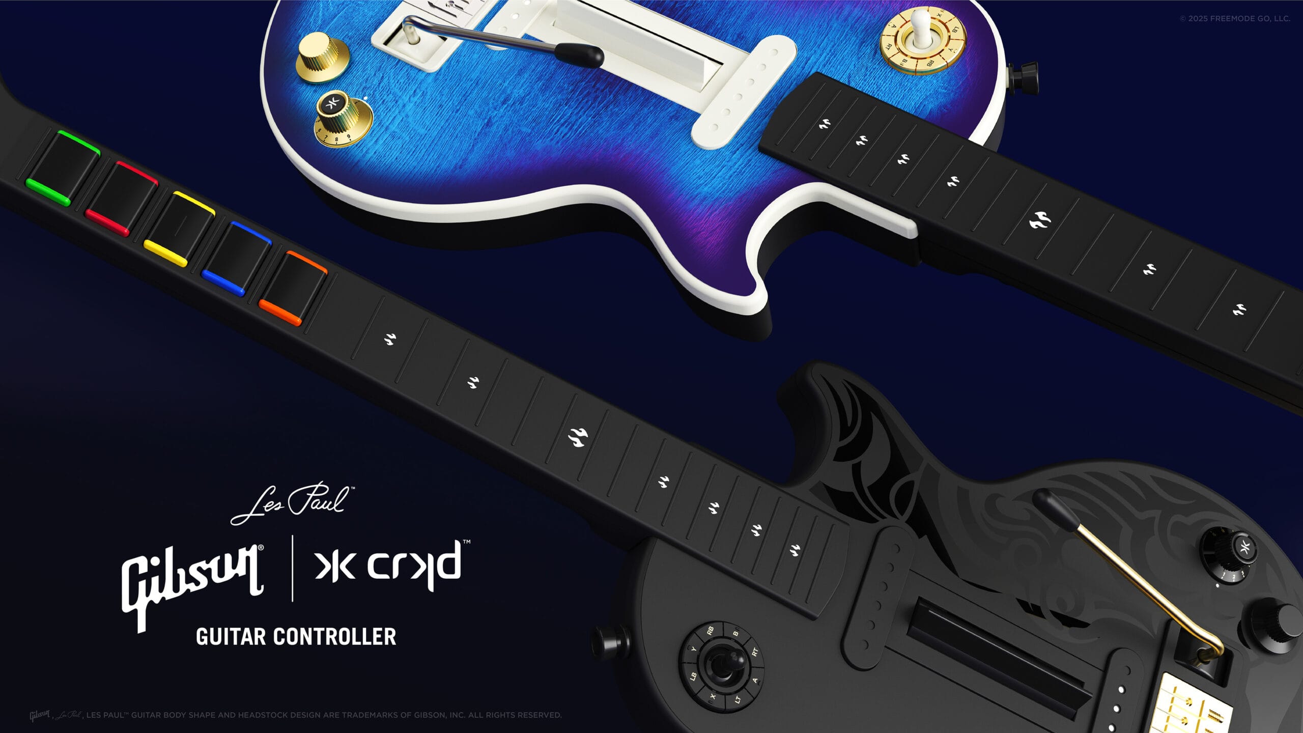 CRKD x Gibson Les Paul Guitar Controller – 07 CRKD Guitar Controller