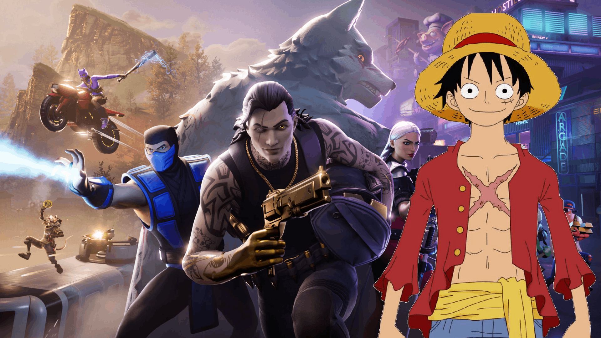 one piece fortnite