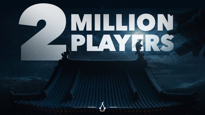 shadows 2 million assassins creed shadows 2 million