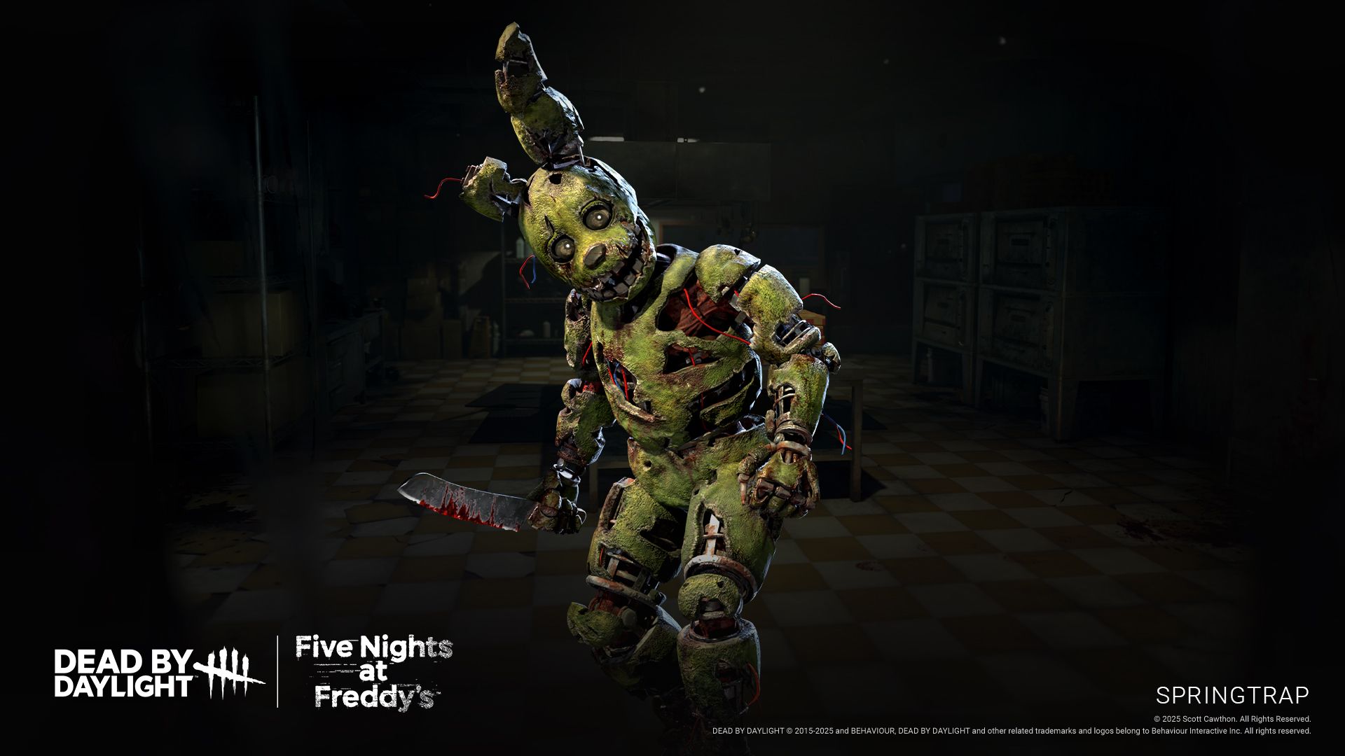 springtrap dead by daylight springtrap dead by daylight
