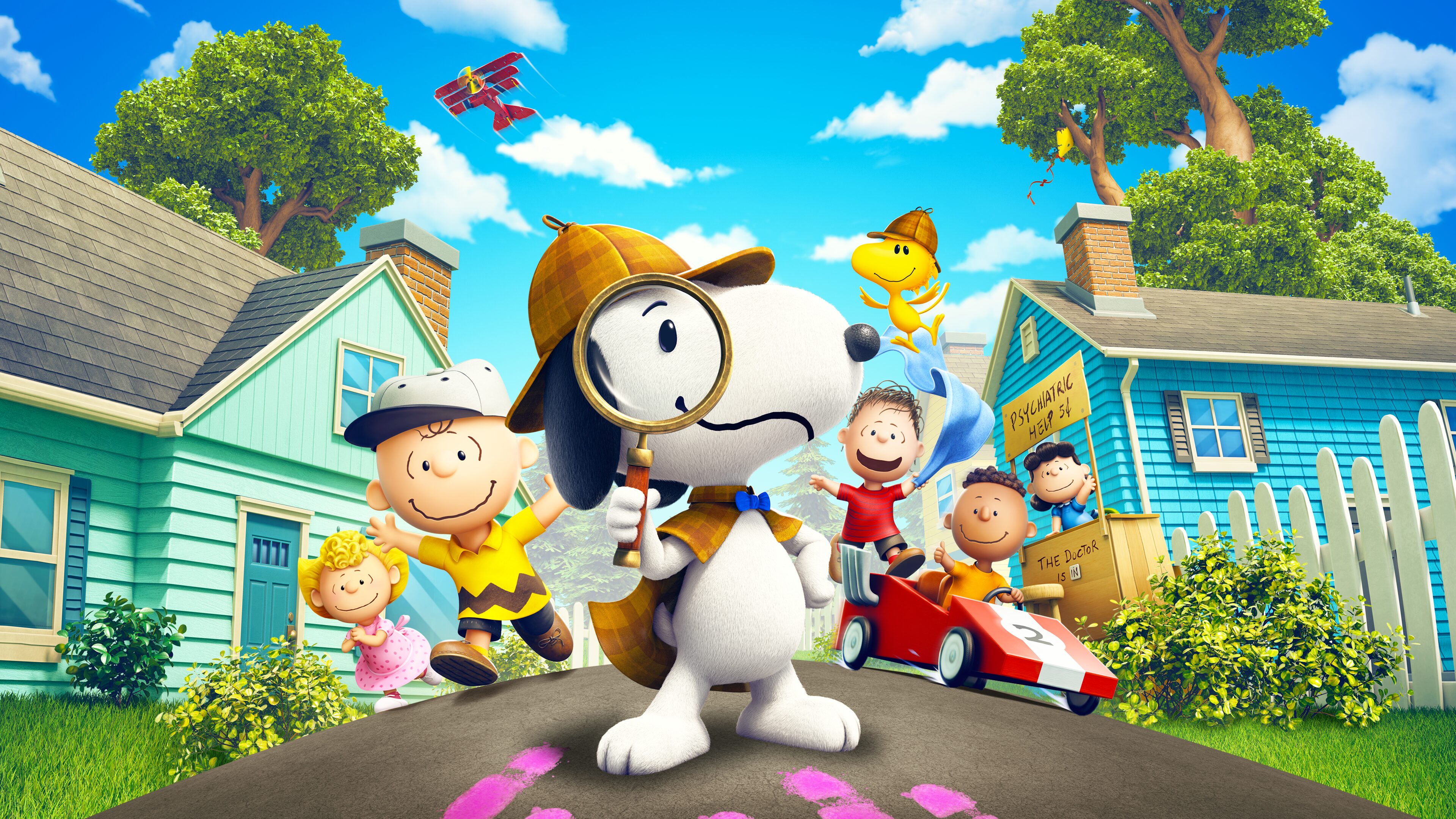 SnoopyLogoless snoopy the great mystery club