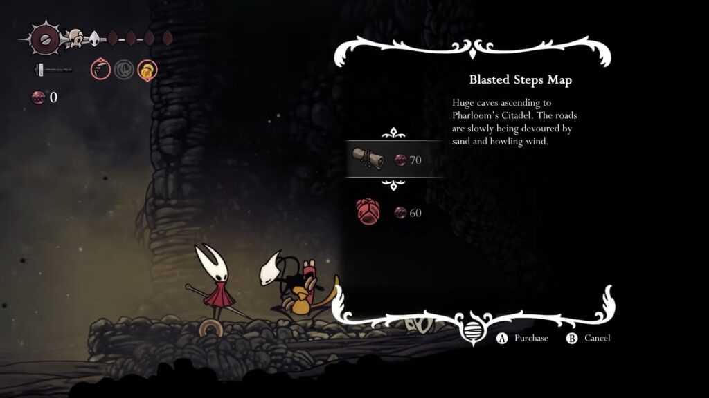 Blasted Steps Map