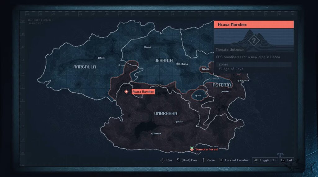 Choosing Fast Travel Locations Hell is Us