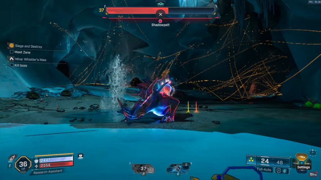 Defeat Shadowpelt