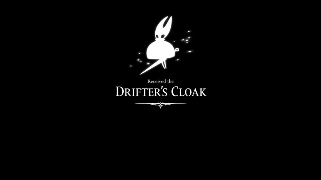 Drifter's Cloak Hollow Knight Silksong