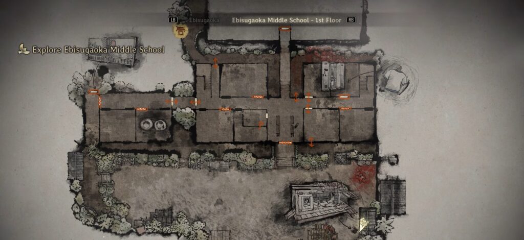 Ebisugaoka middle school 1st floor