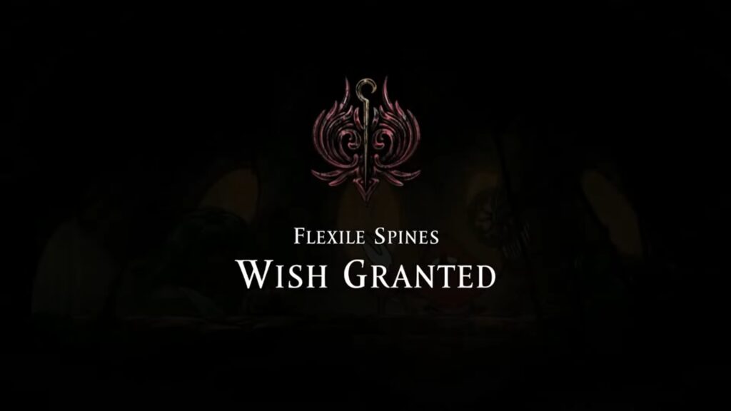 Flexile Spines Wish