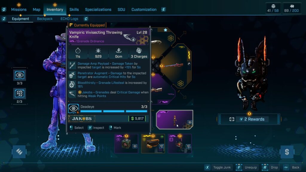 Gear for Vex Build