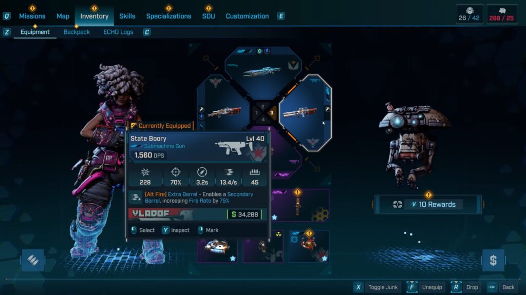 Harlowe Best Gear