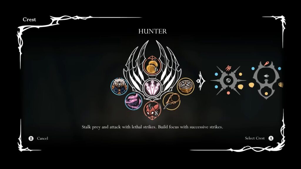 Hunter Crest Hollow Knight Silksong