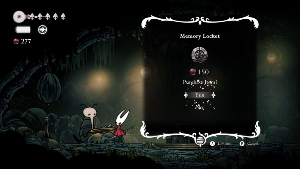Memory Locket in Hollow Knight Silksong