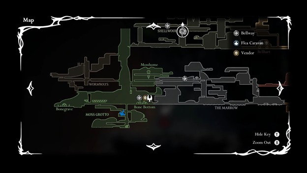 Shard Chest Location Moss Grotto