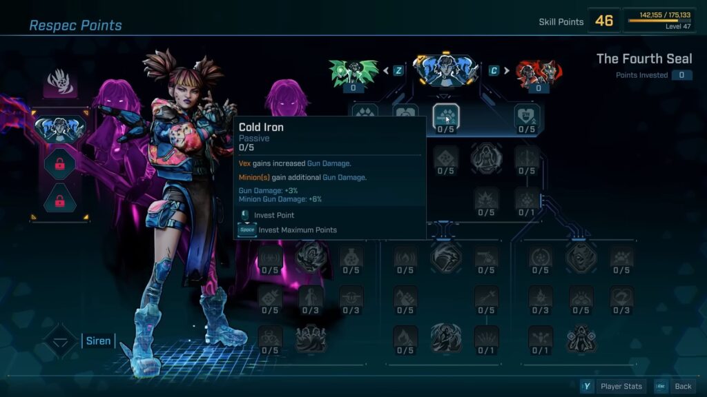 Vex Skills