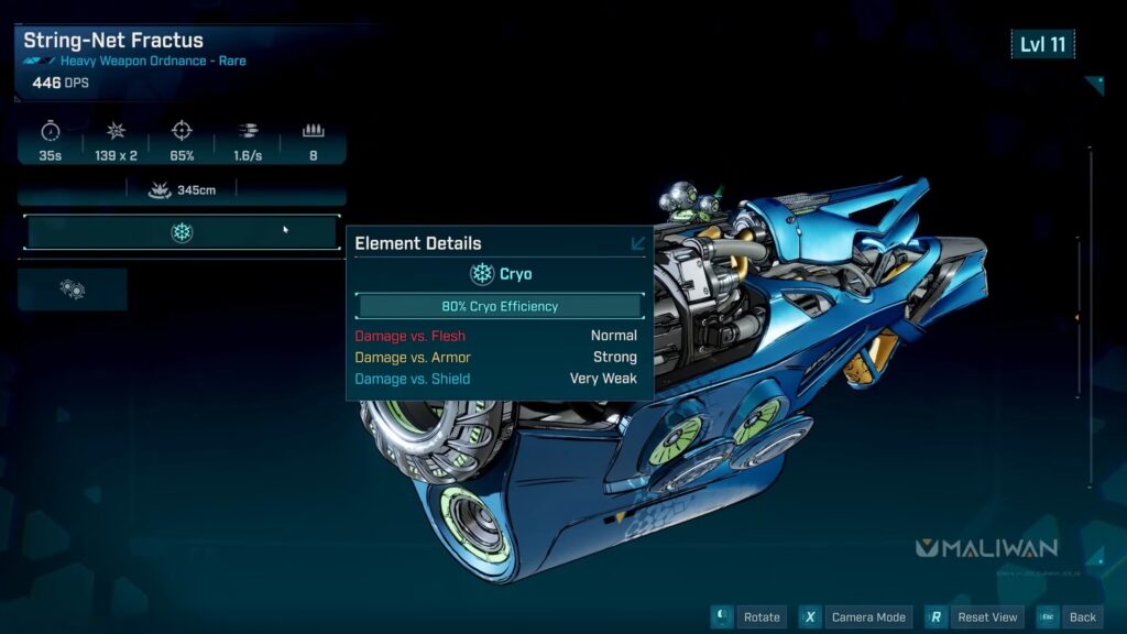 Weapon DPS Stat