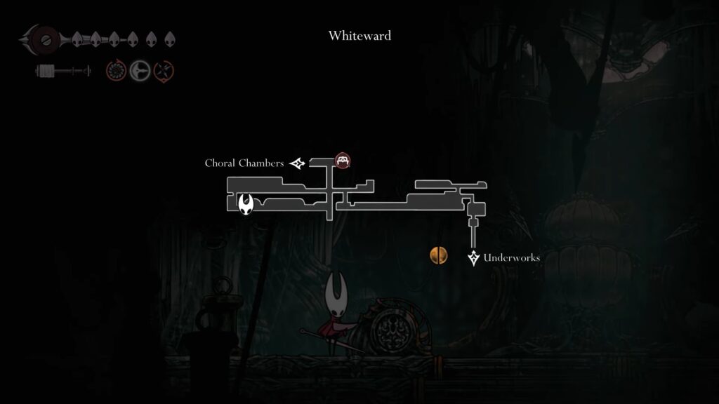 Whiterward Location
