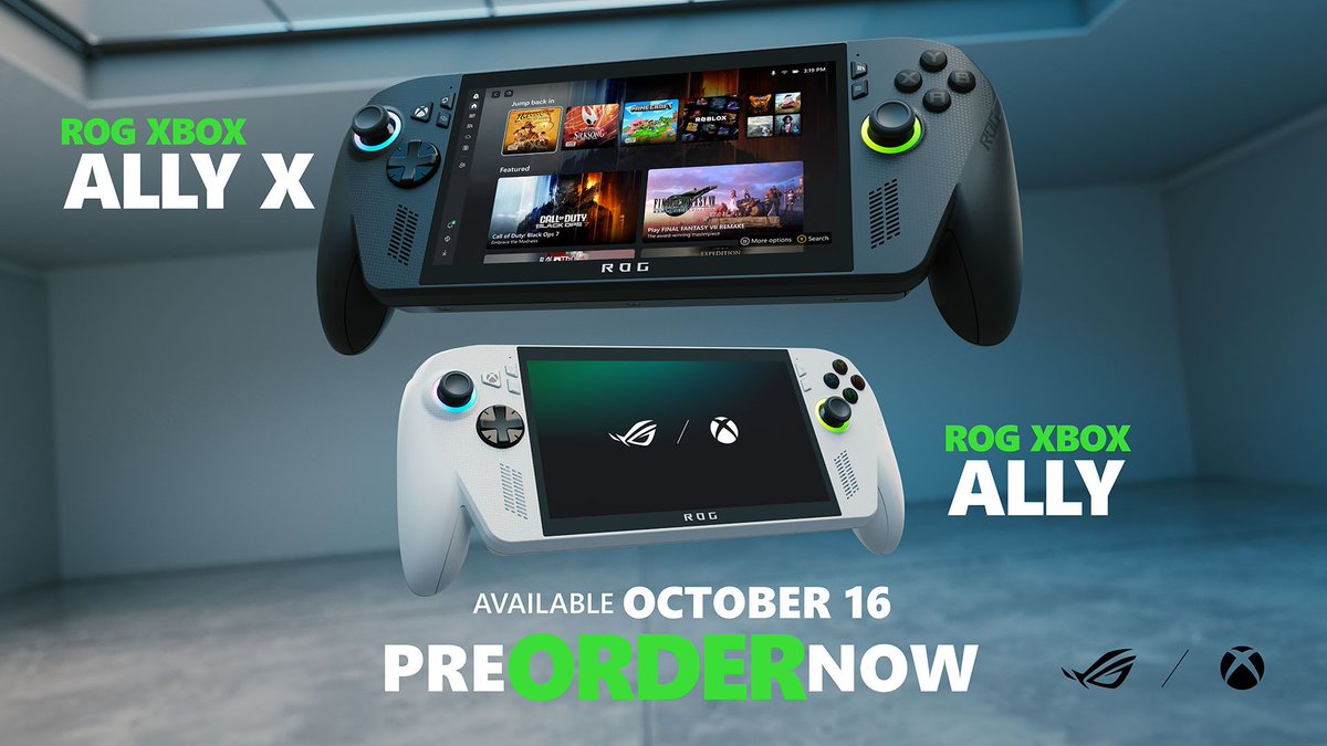 rog xbox ally ROG Xbox Ally preorder