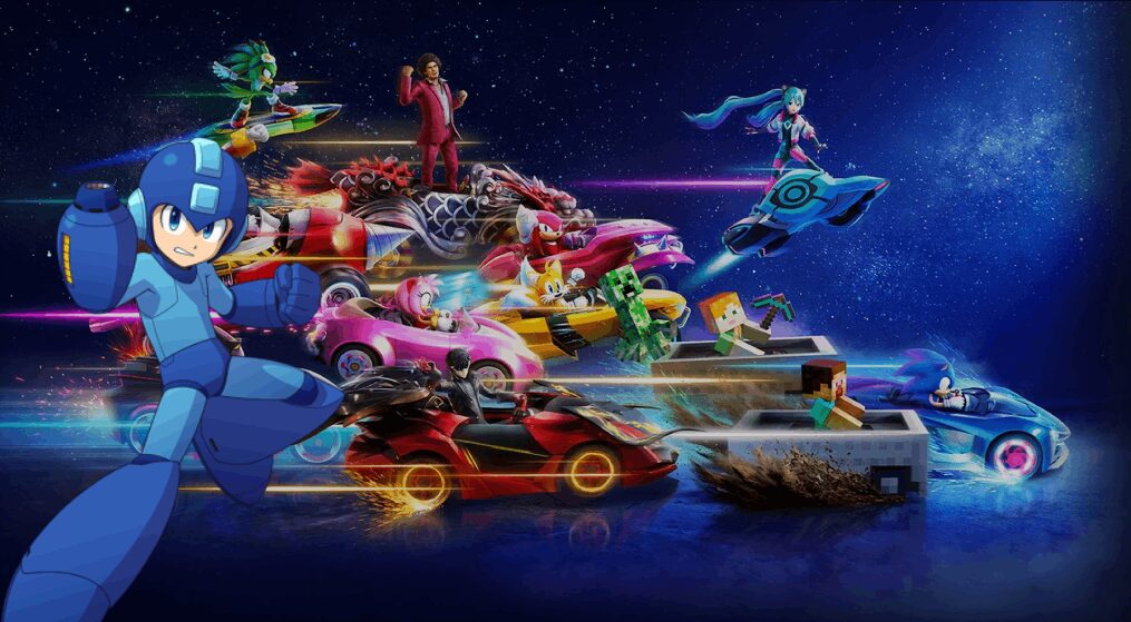 sonic crossworlds mega man sonic racing crossworlds mega man