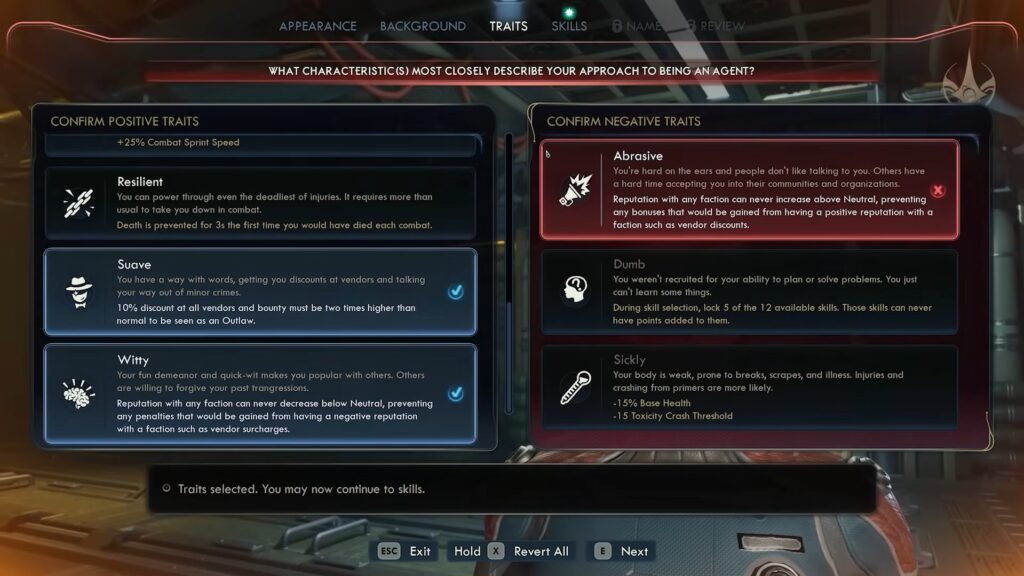 Abrasive Trait