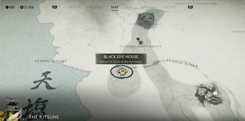Black Dye Merchant Ghost of Yotei