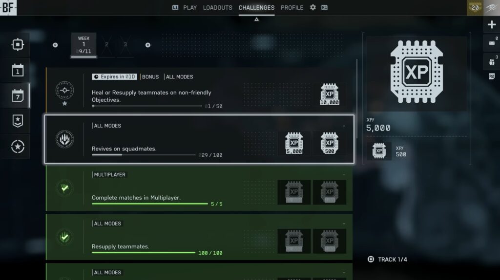 Challenges Battlefield 6