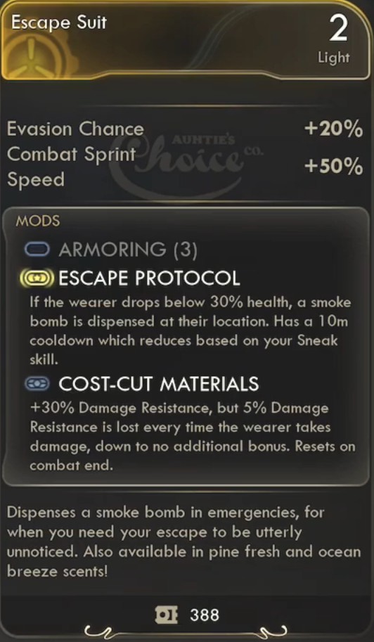 Escape Suit