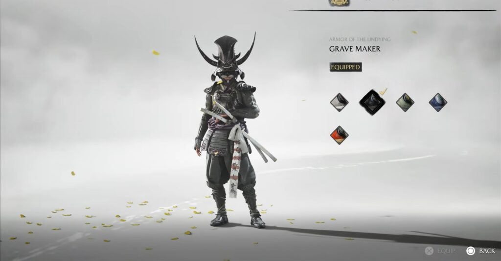 Grave Maker Armor Ghost of Yotei