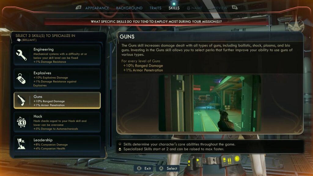 Guns Skill