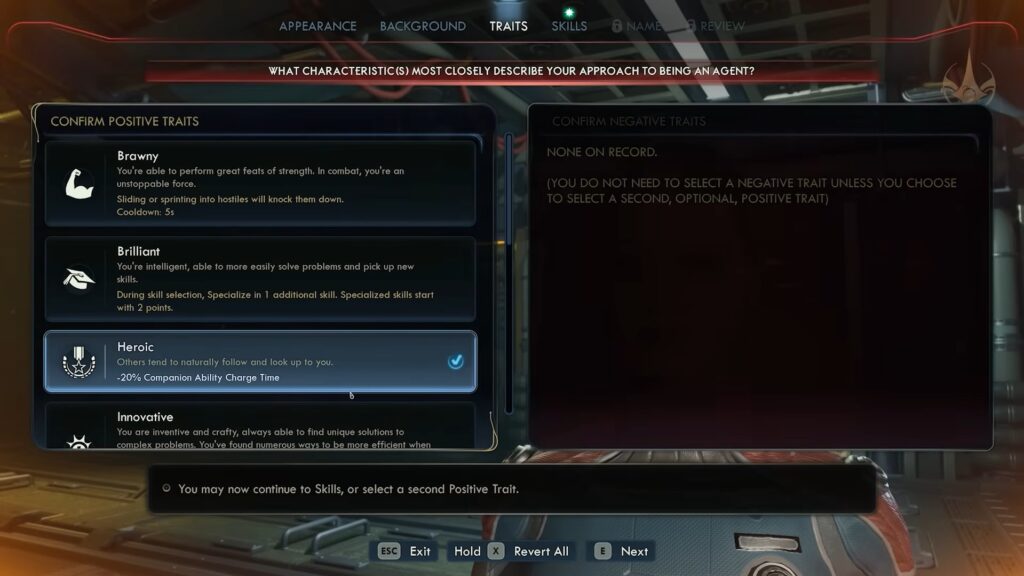 Heroic Trait