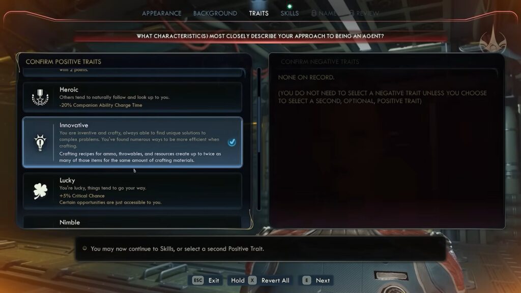 Innovative Trait