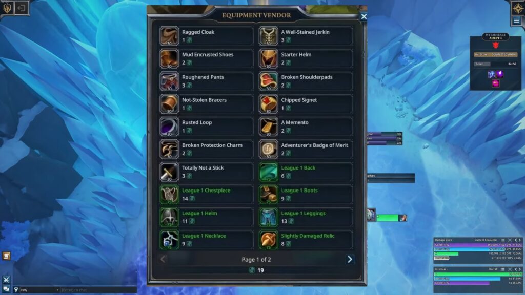 Item Leveling Fellowship