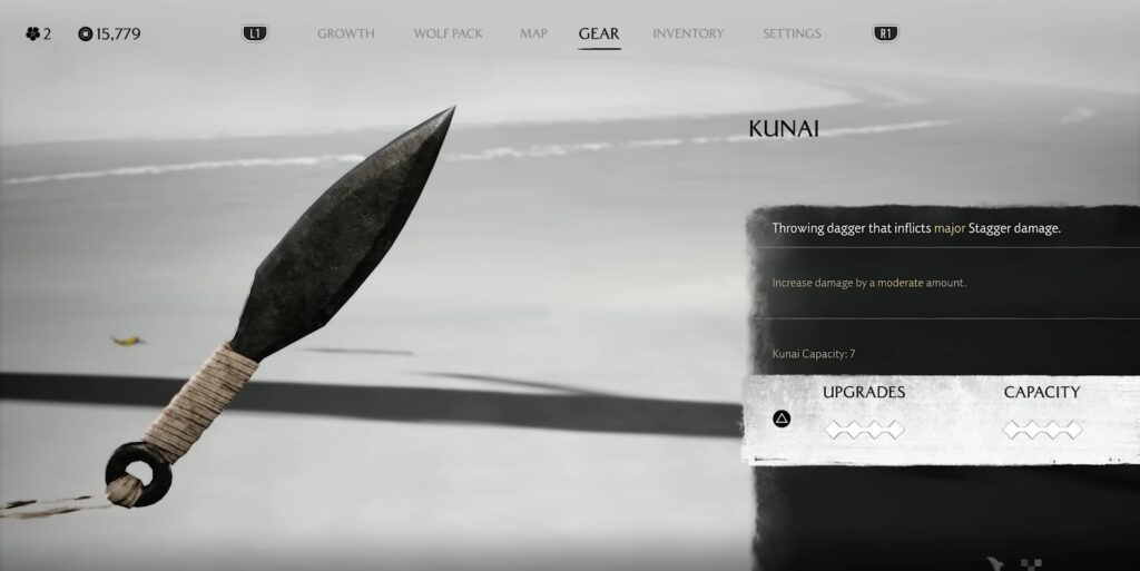 Kunai Ghost of Yotei