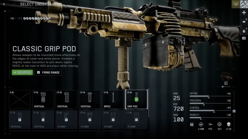 L110 End-game loadout