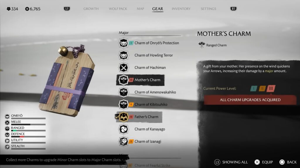 Mother's Charm Ghost of Yotei