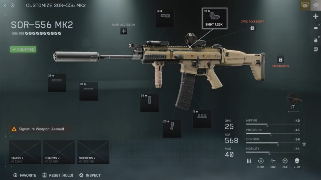 SOR-556 MK2 Battlefield 6