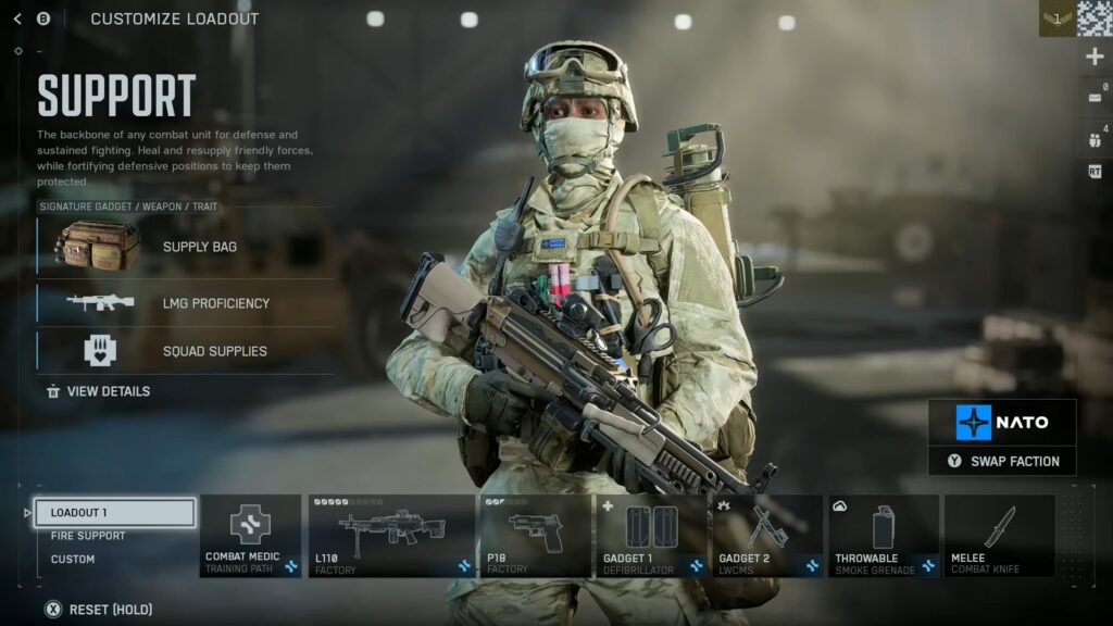 Support Class Battlefield 6