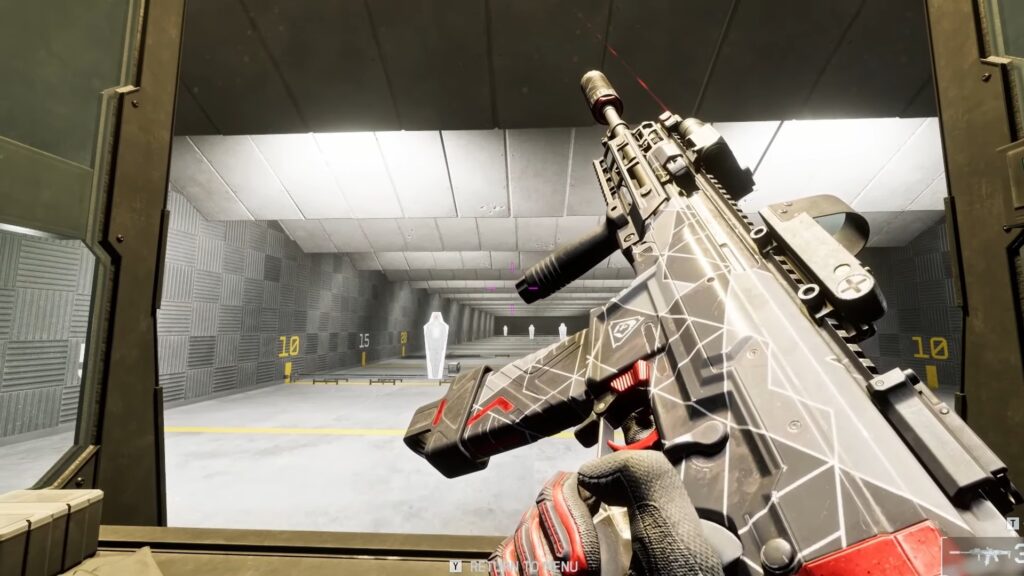 Test M433 in Firing Range