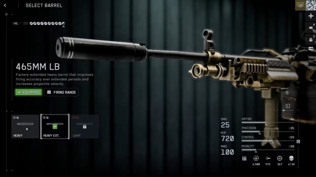 Tips to use L110 LMG Battlefield 6