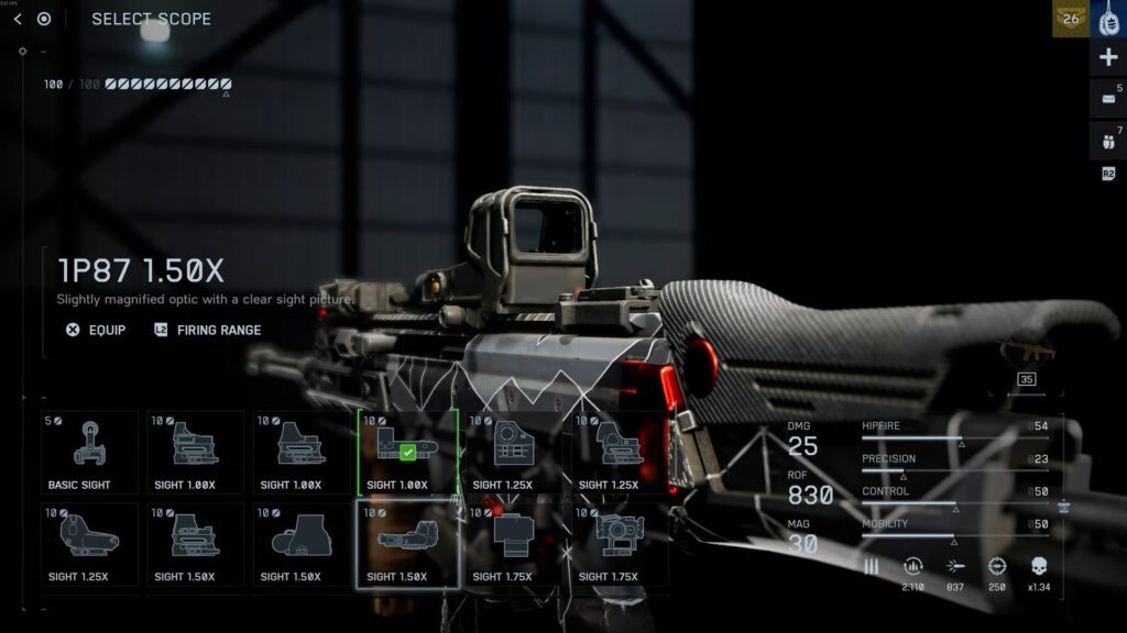 Weapon attachments Battlefield 6
